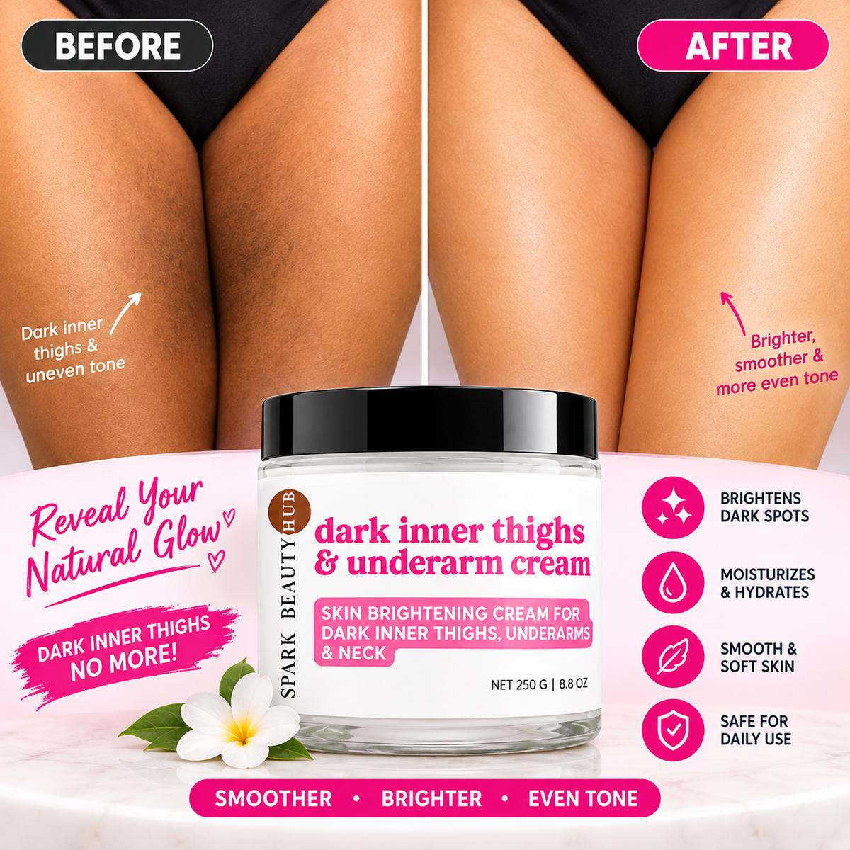 Dark Inner Thighs & Underarm Cream